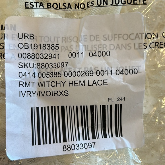 Urban Outfitters Lace Top XS - Picture 3 of 3